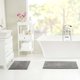 thumbnail image 2 of Juego de alfombrillas de baño Nautica Peniston, 100% algodón, color gris oscuro, 2 piezas, 2 of 4