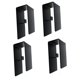 thumbnail image 4 of 4 Piezas Gancho Sobrepuerta Colgador Toalla Soporte Ropa Acero Resistente Fácil Instalación Adecuado para Baño Cocina Dormitorio Colgar Ropa Bolsas To, 4 of 8