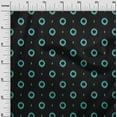 thumbnail image 2 of oneOone Cotton Poplin Twill Black Fabric Ikat Style Stripe Dress Material Fabric Print Fabric By The Yard 56 Inch Wide, 2 of 2