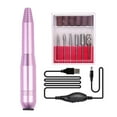 thumbnail image 1 of Pink Metal Protable Nail Drill Machine, Electric Manicure Milling Cutter Kit Professional Manicure Tool Nail Accessories ,Quality Torque, 1 of 8