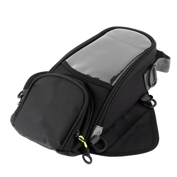 Bolsa para depósito de aceite de motocicleta, magnética, con funda para teléfono GPS, resistente al agua, para equipaje de motocicleta