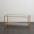 thumbnail image 4 of Stylehouse Tempered Glass and Metal Dining Table, Small, 4 of 4