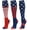 07 Us Flag 3 Pack, variant on Compression Socks for Women and Men 3 Pairs 20-30 mmHg Knee High Christmas Compression Stockings Circulation Best for Running Athletic Nurses