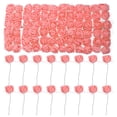 thumbnail image 1 of 144 mini rosas falsas para hacer tú mismo, pinzas para el pelo, diademas, 1 of 6