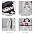 thumbnail image 3 of Honeii Love You Rabbit Print Lightweight Backpacks,Carry on Backpack,Durable Backpack for School, Work & Travel, 3 of 7
