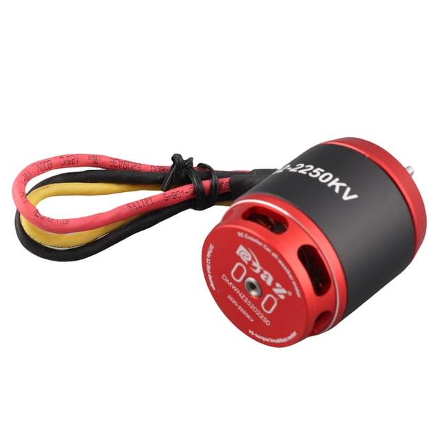 1/10 RC Motor Sin Escobillas Con Engranajes, 1850kv, 2250kv, 3542 Motor Outunner Rotor de Torsión Alto, Accesorio RC para 1/10 RC Castador Axial SCX10