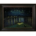 thumbnail image 1 of Tori Home Starry Night Over the Rhone by Vincent Van Gogh Framed Painting, 1 of 1