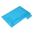thumbnail image 1 of Repair Work Mat, Part Grooves 450x300mm Silicone Anti Static Pad  For Maintenance, 1 of 8