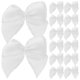thumbnail image 4 of 60 lazos de cinta con flores, hechos a mano, de colores brillantes, accesorios para el cabello para niñas, color blanco, 4 of 5