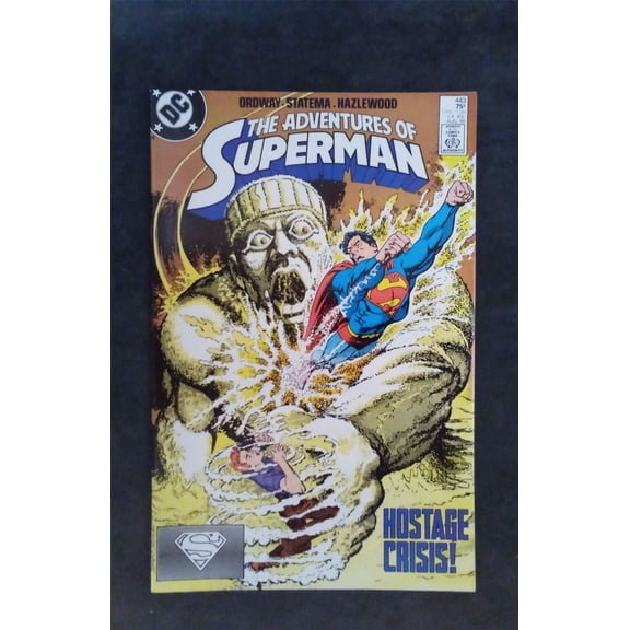 Pre-Owned Adventures of Superman #443 1988 DC Comics Comic Book