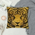 thumbnail image 2 of Nawypu The Tiger Pillow Cover  Back Throw Pillow Cover Cushion Cover Animal Print Pillow Covers Rustic Decortaive Pillowcase with Zipper Home Decor, 2 of 5
