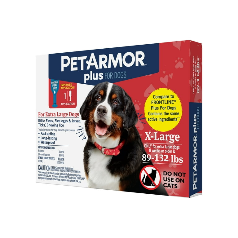 Frontline plus for cheap dogs 89 132 lbs