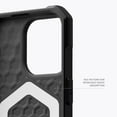 thumbnail image 3 of UAG iPhone 15 Pro Case 6.1" Essential Armor Black Built-in Magnet Compatible with MagSafe Charging Rugged Military Grade Dropproof Protective Cover by URBAN ARMOR GEAR, 3 of 9