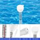 thumbnail image 3 of Swimming Pool Floating Thermometer, Pool Thermometer with Rope, Cute Thermometer Used Indoor and Outdoor for Water Temperature for Swimming Pools Spa, 3 of 4