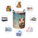 thumbnail image 4 of Balery Hot Air Balloon Guinea Pig Cesta de ropa redonda con asas, impermeable, independiente, para ropa, juguetes, dormitorio y familia-Medium, 4 of 6
