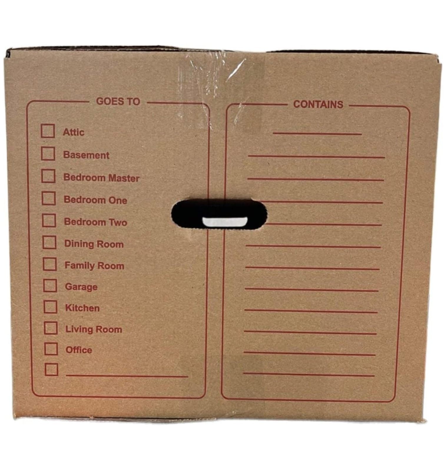 10 - Pack Medium Cardboard Moving Boxes 18x14x12 32 ECT With Handles