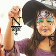 thumbnail image 3 of Spider Halloween Decoration Hang Tag Set with 26 Iron Letters 5.3 cm x 9 cm, Black Rope Included, 3 of 4