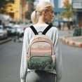 thumbnail image 7 of FORMRS Mini Backpack Purse for Women Travel Daypack Casual Shoulder Bag, Mountains at Dawn, 7 of 7