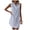 Blue, variant on DAFEI Womens Summer Dress 2026 Casual Button Down V Neck Sleeveless A Line T Shirt Dresses for Bussiness Work
