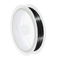 thumbnail image 1 of Uxcell Alambre de Cobre de 24 Gauge para Hacer Joyas, Resistente a la Ternura, Alambre para Hacer Joyería, Suministros de Manualidades, Negro 59ft, 1 of 6