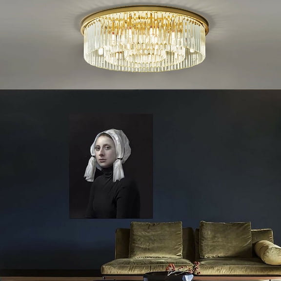 Modern Chandelier Crystal Light Pendant Flush Mount Ceiling Lamp Lights Fixture
