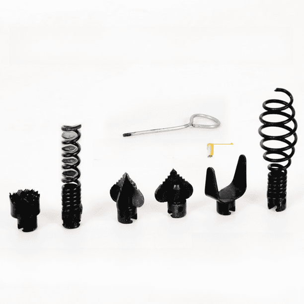 Cabezal de corte de resorte para draga de tuberías de 16 mm. Cabezal de corte para draga 7580100