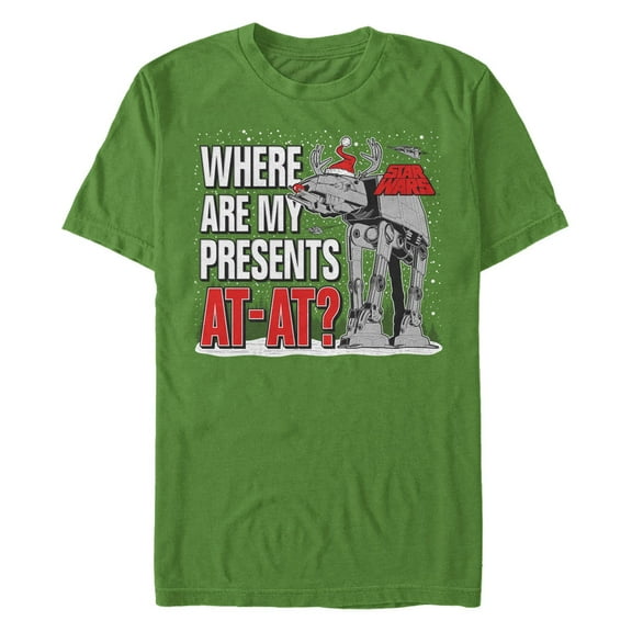 Men's Star Wars: The Empire Strikes Back Reindeer AT-AT Graphic T-Shirt