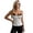 C520/White, variant on XIYON Tank Tops For Women Slim Fit Fashion Polka Dot Lace Trim Backless Sleeveless Camisole Vacation Outfits
