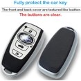 thumbnail image 3 of Teenpull Compatible avec Étui de Protection Subaru Key Fob avec Porte-Clés, Compatibilité à 4 Boutons pour Crosstrek, XV, Outback, Forester, 3 of 5