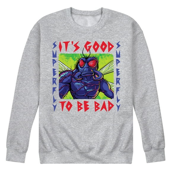 Teenage Mutant Ninja Turtles Mutant Mayhem - Superfly Good To Be Bad - Men's Crew Neck Fleece Pullover