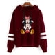 thumbnail image 1 of Sudadera con capucha de Minnie Mouse de Disney para niño y niña, ropa con capucha de Mickey, Top con capucha Y2k de los 90, Kawaii, Harajuku, dibujos animados de Anime, 1 of 5