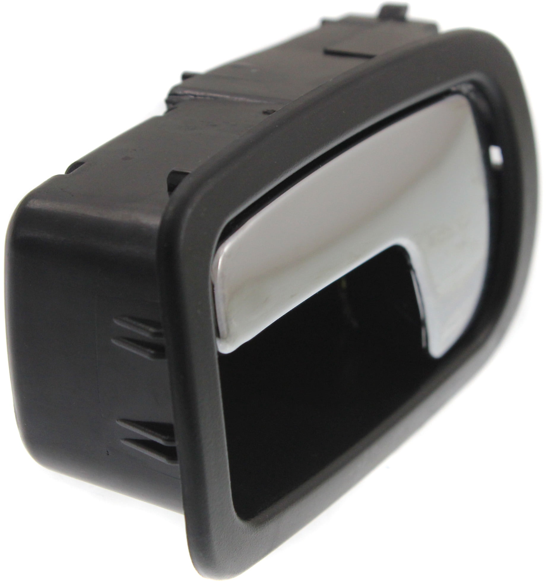 Interior Door Handle Compatible with 2005-2010 Chevrolet Cobalt 2007-2009 Pontiac G5 Front, Left Driver Black bezel with chrome lever