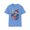 Carolina Blue, variant on Skull Graphic Unisex Cotton T-shirt with Skeleton Artwork Design 9