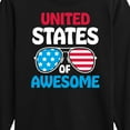 thumbnail image 3 of Instant Message - United States Of Awesome - Toddler & Youth Long Sleeve  T-Shirt, 3 of 6