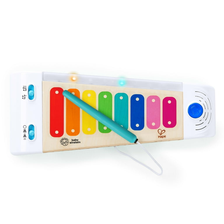 Baby Einstein Magic Touch Xylophone Wooden Musical Toy with Lights Unisex Ages 12 months