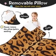 thumbnail image 3 of Gold and Black Of Leopard Print Toddler Nap Mats for Kids Preschool,Sleeping Mat Bag or Kids,Toddler Sleeping Bag,Toddler Nap Mat or Daycare, 3 of 6