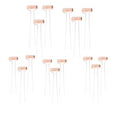 thumbnail image 4 of Plant Labels 15Pcs Plant Labels Metal Plant Tags Lightfast Insert Cards Garden Supplies, 4 of 6