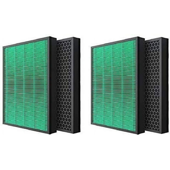 True HEPA Replacement Filter Max2 For Coway Airmega 400 400S Air Purifier 2 Sets