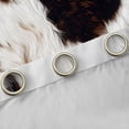 thumbnail image 3 of Manfei Rustic Cow Print Curtains for Living Room, Farmhouse Animal Blackout Curtains Set of 2 (42x84), Southwestern Curtains and Drapes (42x84), Ultra Soft Room Decoration, 3 of 6