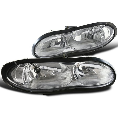 2001 Chevrolet Venture Headlight - Spec-D Tuning 1998-2002 Chevy Camaro Z28 Chrome Clear Headlights (Left + Right) Pair 98 99 00 01 02