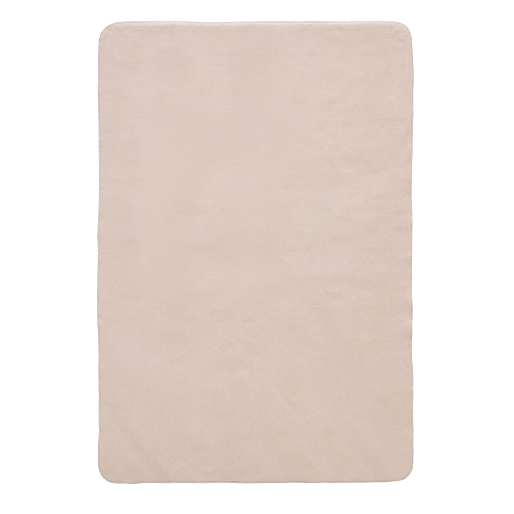 Better Homes & Gardens Papyrus Beige Faux Wool Reverse to Faux Fur Throw, 50" x 72"