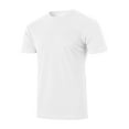 thumbnail image 2 of Hat and Beyond Men's Natural High Grade Organic Cotton Crew Neck Short Sleeve Tee Shirt, 2 of 4
