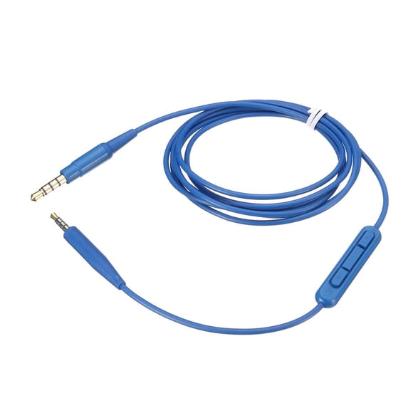 Tobysome Cable De Audio De Repuesto Compatible Con Bose On-Ear 2 Oe2 Oe2I Qc25 Qc35 Soundlink Soundtrue Cable De Audio Para Auriculares (Volumen Azul)