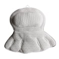 thumbnail image 1 of Almohada de baño con ventosas, cojín para bañera, accesorios relajantes, reposacabezas, caliente Blanco, 1 of 9