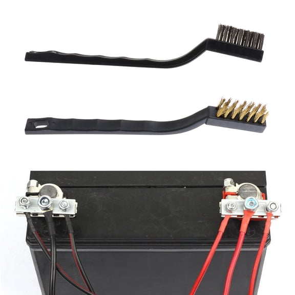 Masteelf 10-Piece Wire Brush Set for Grout Cleaning, Tile, Bathroom, Kitchen & Floor Maintenance Tools