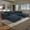 Blue - U Shape, variant on Oversized 118 "W Corduroy Boneless Couches for Living Room, No Assembly Required, 3-Seaters Modular Sectional Sofa with Removal Cushion, Comfy Plush Upholstered Couch for Apartment/Office