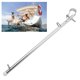 thumbnail image 4 of POLLA DE BANDERA DE BOTE, Acero inoxidable Hermoso de Asta de la Asta Marina Práctica y Montada en la Marina para Barcos Múltiples, 4 of 7