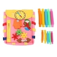 thumbnail image 2 of Toddler a ressenti un sac à dos pour tout-petit avec l'apprentissage des jouets éducatifs pour les enfants de 1 à 3 ans version numérique, 2 of 7