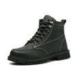 thumbnail image 4 of Tanleewa Leather Steel Toe Shoes for Men Waterproof Work Boots Shoe Size 10, 4 of 7