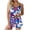 A#Blue187, variant on Women's Patriotic Star Print Pajama Set Loose Camisole V Neck Sleepwear Soft Bold Sleep Pajamas Set